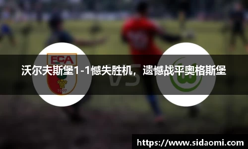沃尔夫斯堡1-1憾失胜机，遗憾战平奥格斯堡